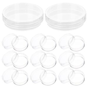 30pcs culture plate petri plates laboratory petri dish petri dishes with lids petri dish for experiments science petri dishes tissue culture dish culture petri dishes agar plates