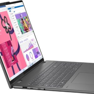 Lenovo 2024 Yoga 7 2-in-1 16” WUXGA IPS Touch Laptop 12-Core Intel Core Ultra 7 155U 16GB LPDDR5 512GB SSD Thunderbolt 4 USB-C w/DP WiFi AX BT Webcam HDMI2.1 Backlit KB Fingerprint Windows 11 Pro