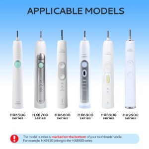 800mAh Electric Toothbrush Battery Compatible with Philips Sonicare Replacement Parts HX65 HX67 HX68 HX69 HX89 HX99 Series with Solder Wire and Rapid Disassemble Tools Set