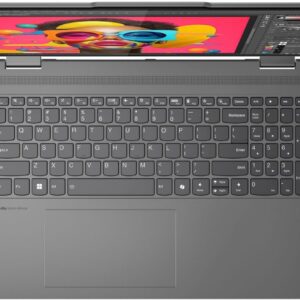 Lenovo 2024 Yoga 7 2-in-1 16” WUXGA IPS Touch Laptop 12-Core Intel Core Ultra 7 155U 16GB LPDDR5 512GB SSD Thunderbolt 4 USB-C w/DP WiFi AX BT Webcam HDMI2.1 Backlit KB Fingerprint Windows 11 Pro