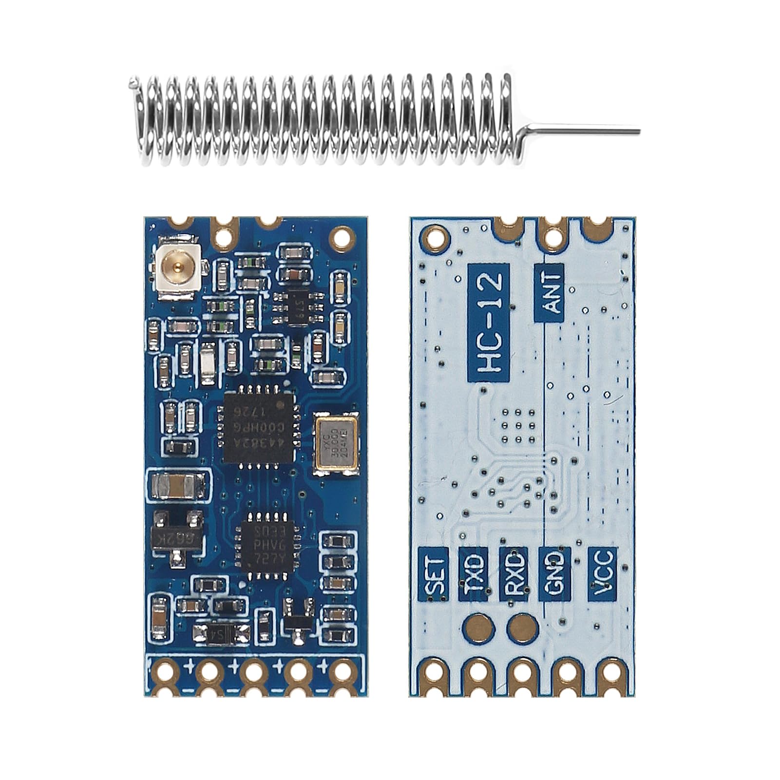 3pcs HC-12 433Mhz SI4463 SI4438 Wireless Serial Port Module 1000M Replace Bluetooth with Antenna