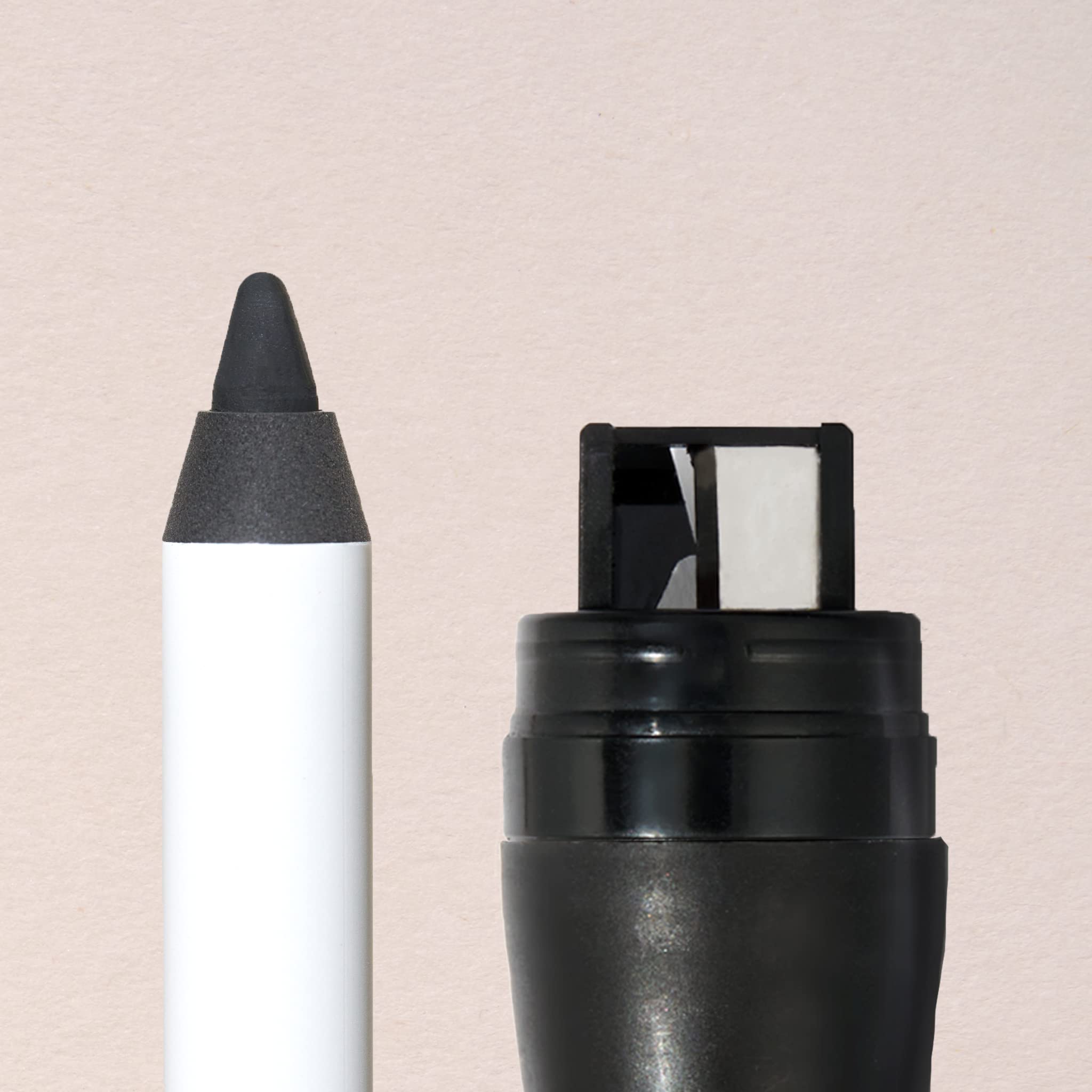 Julep When Pencil Met Gel Sharpenable Multi-Use Longwear Eyeliner Pencil, Blackest Black + Sharpener