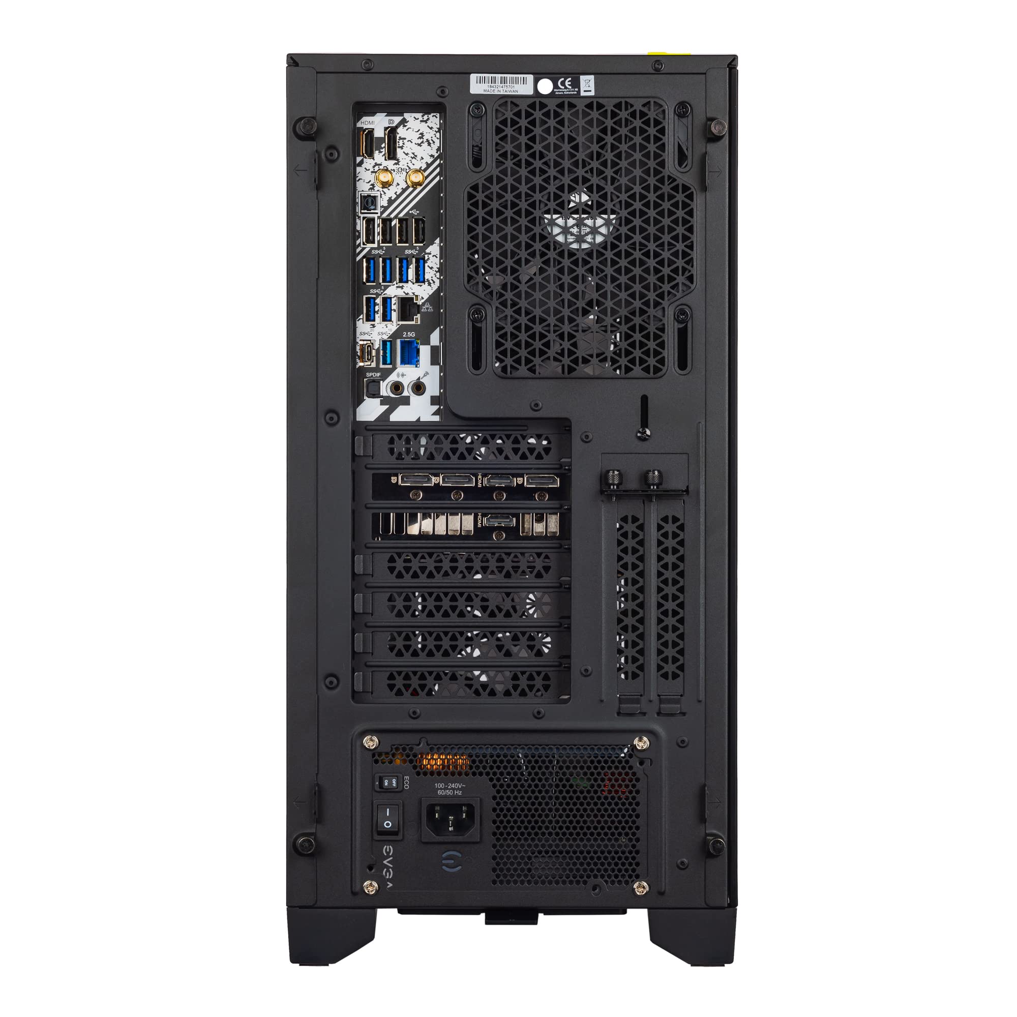 Velztorm Armix Custom Built Gaming Desktop PC (AMD Ryzen 9 7900X 12-Core, GeForce RTX 4080 16GB, 32GB DDR5 4800MHz RAM, 1TB PCIe SSD + 2TB HDD (3.5), Wifi, USB 3.2, HDMI, Bluetooth, Win 10 Home)