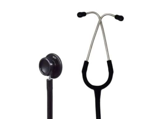 sainio Dulcet Black Stethoscope for Doctors and Medical Students