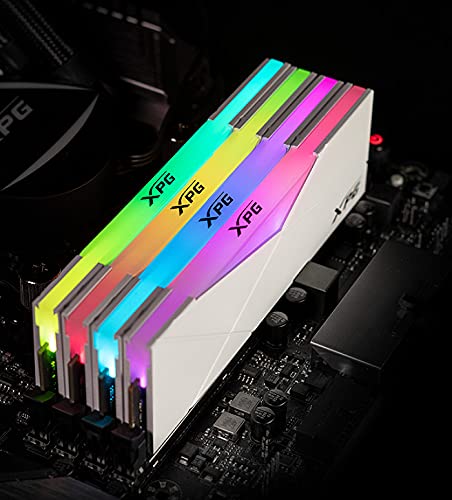 XPG ADATA Premium SSD 1TB PCIe 4x4 NVMe M.2 2280 SSD D50 RGB DDR4 3200MHz 2x16GB UDIMM RAM White kit Bundle