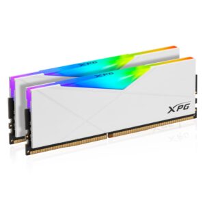 XPG ADATA Premium SSD 1TB PCIe 4x4 NVMe M.2 2280 SSD D50 RGB DDR4 3200MHz 2x16GB UDIMM RAM White kit Bundle