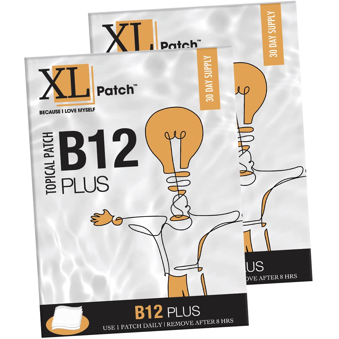 XLPATCH B12 Plus (60-Day Supply)