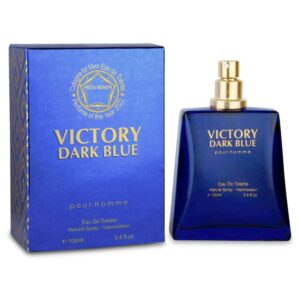 META-BOSEM Victory Oud Noir, Men's Cologne Eau de Toilette Natural Spray - Aromatic Notes - Warm Woody Fragrance - Great Holiday Gift - for All Day Use - a Classic Bottle, 3.4 Fluid Ounce/100Ml