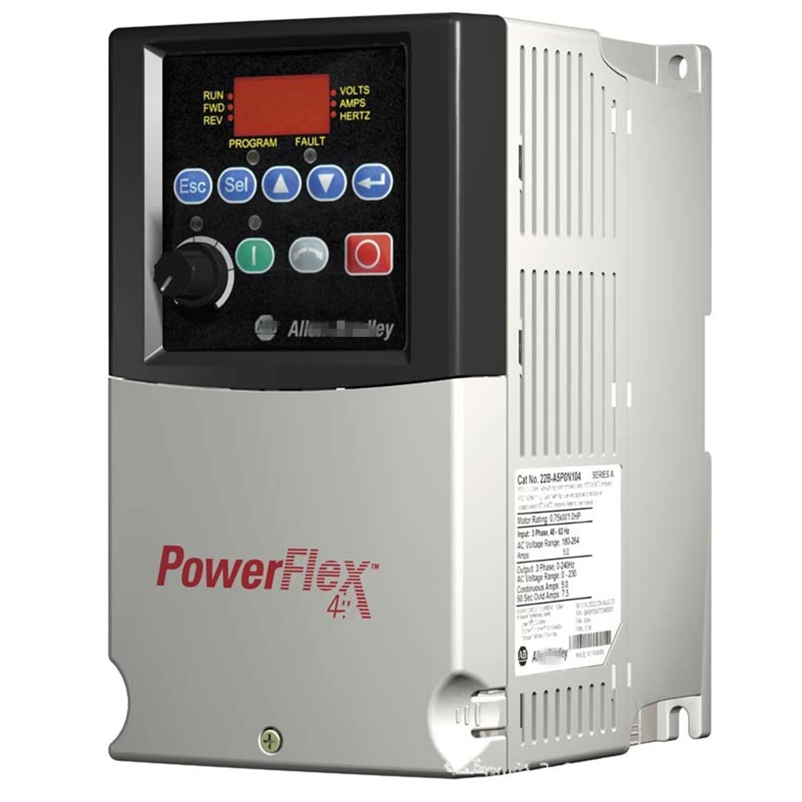 22A-A4P5N104 PowerFlex 4 AC Drive 0.75Kw 1Hp 22A-A4P5N104 VFD Sealed in Box 1 Year Warranty Fast