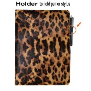 JYtrend Case for 2022 iPad 10th Generation 10.9 inch, Rotating Stand Smart Magnetic Auto Wake Up/Sleep Cover for Model A2696 A2757 A2777 (Leopard)