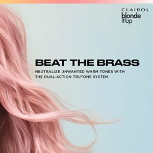 Clairol Blonde It Up Crystal Glow Toners Demi-Permanent Hair Dye, Luminous Pearl Hair Color, Pack of 1