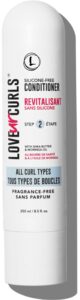 lus (love ur self) fragrance free conditioner hair treatment for hydrating and detangling dry, damaged, curly, wavy, kinky-coily hair 8.5 oz