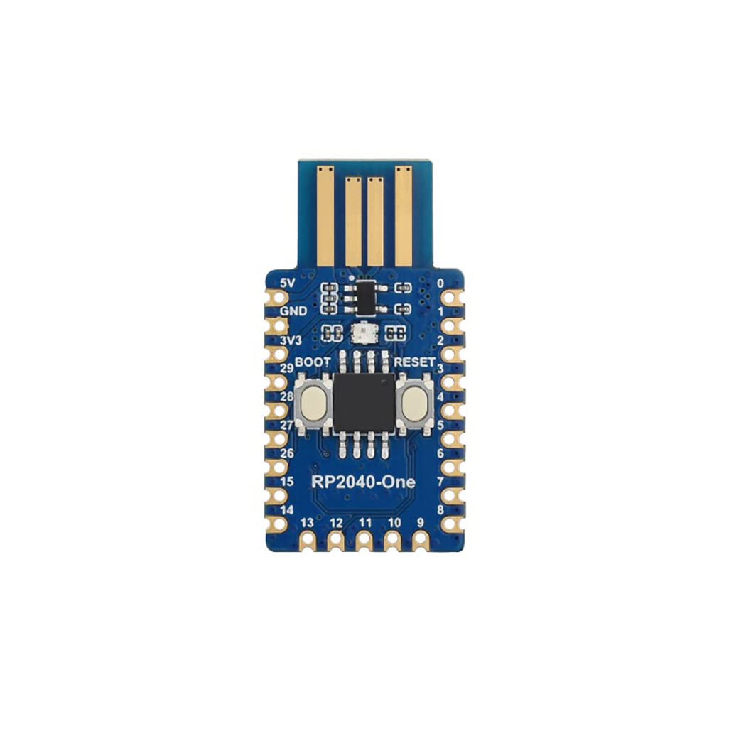 RP2040-One, a Pico-Like 4MB Flash MCU Board Based On Raspberry Pi RP2040, Suitable for SMD Applications