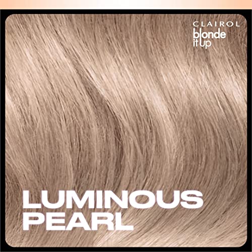 Clairol Blonde It Up Crystal Glow Toners Demi-Permanent Hair Dye, Luminous Pearl Hair Color, Pack of 1