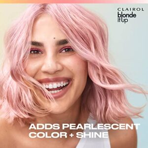 Clairol Blonde It Up Crystal Glow Toners Demi-Permanent Hair Dye, Luminous Pearl Hair Color, Pack of 1