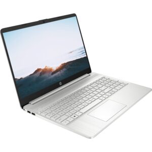 HP 15 Notebook Laptop, 15.6" FHD Display, Intel Core i5-1135G7, 16GB DDR4 RAM, 512GB PCIe NVMe SSD, Webcam, Wi-Fi, Bluetooth, Windows 11 Home, Silver