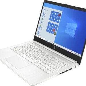 HP 14 Laptop, AMD 3000 Series Processor, 32GB RAM, 1TB Storage, 14-inch Micro-Edge HD Display, Long Battery Life, Webcam, Thin & Portable, Windows 10 + One Year of Office365, Snowflake White