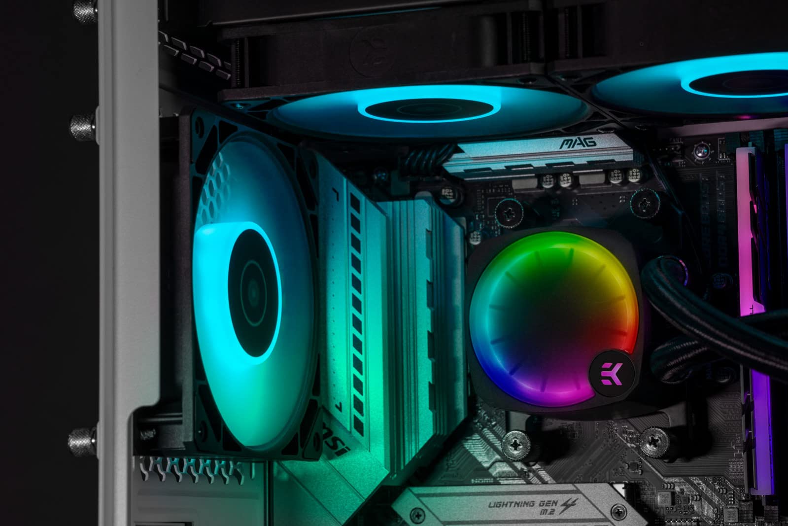 EKWB 360mm EK-Nucleus CR360 Lux D-RGB Intel/AMD CPU Liquid Cooler