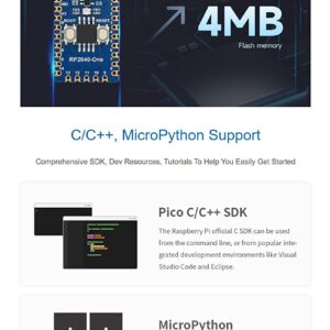 RP2040-One, a Pico-Like 4MB Flash MCU Board Based On Raspberry Pi RP2040, Suitable for SMD Applications