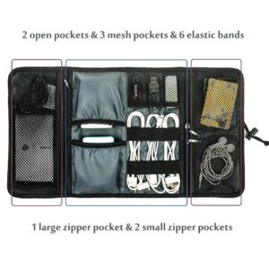 ProCase Electronic Organizer Cord Pouch Bundle with Stethoscope Carrying Case