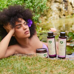 ecoLove - Natural Shampoo, Conditioner & Moisturizing Body Wash, With Organic Lavender Extract - No SLS or Parabens - Vegan and Cruelty-Free