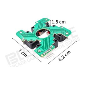 TECKEEN 1X PCB Joystick Repair Board Micro Switches Part TP-MA Assembly for Sanwa