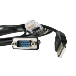 1747-UIC Programming Cable for AB PLC SLC5/01/02/03/05 and Micrologix 1000 Series, USB to DH485/RS485/RS232, for Allen Bradley 1747-UIC Repalcement