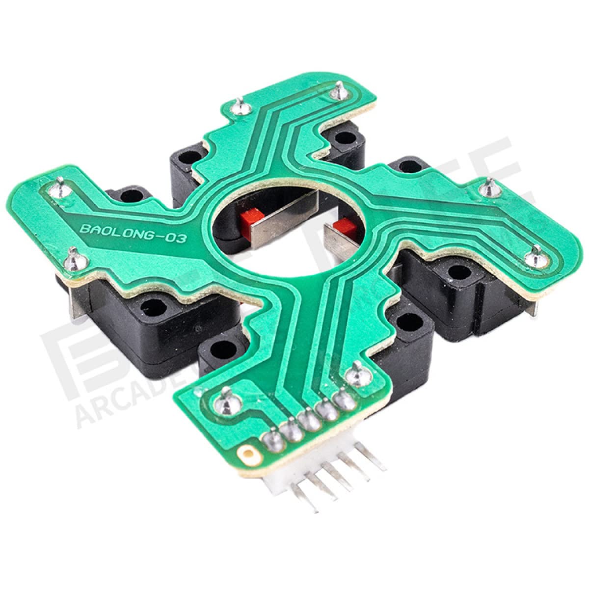 TECKEEN 1X PCB Joystick Repair Board Micro Switches Part TP-MA Assembly for Sanwa