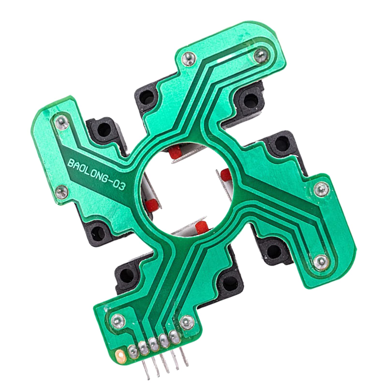 TECKEEN 1X PCB Joystick Repair Board Micro Switches Part TP-MA Assembly for Sanwa