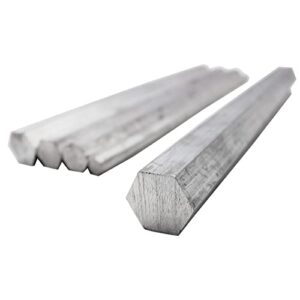 kofsol gz aluminum alloy hex hexagon rod, 200mm long aluminium hexagonal bar aluminum alloy hex hexagon rod many sizes 1pcs (size : 20x200mm 1pc)