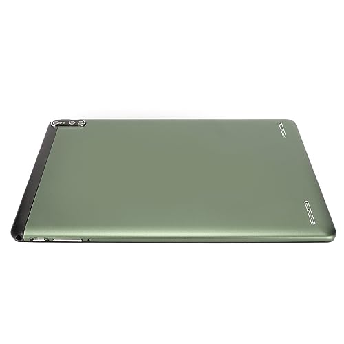 Tablet PC HD 100-240V Green 10.1 Inch Front 5MP Back 13MP for 11.0 for Reading (US Plug)