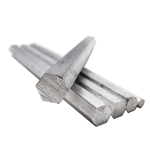 KOFSOL GZ Aluminum Alloy Hex Hexagon Rod, 200mm Long Aluminium Hexagonal Bar Aluminum Alloy Hex Hexagon Rod Many Sizes 1pcs (Size : 20x200mm 1pc)