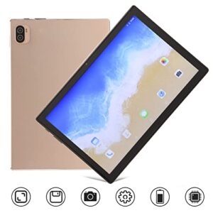 Naroote Tablet PC, Gold Battery 8800 MAh 20 MP Camera 100‑240 V 128 GB (US Plug)