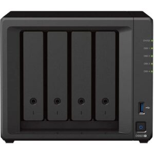 customtechsales ds923+ diskstation bundle with 32gb ram, e10g22-t1-mini 10gbe card, 800gb of cache, and 16tb (4 x 4tb) of nas drives fully assembled and tested