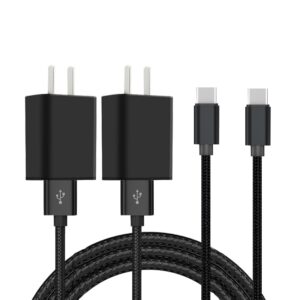 2 pack compatible with kindle fire fast chargers 2a rapid charging cable replacement for kindle fire 7 hd 8 10 tablets, google pixel 6 7, amazon fire hd 8 10 plus, kids edition, fire hdx 7” 8.9”