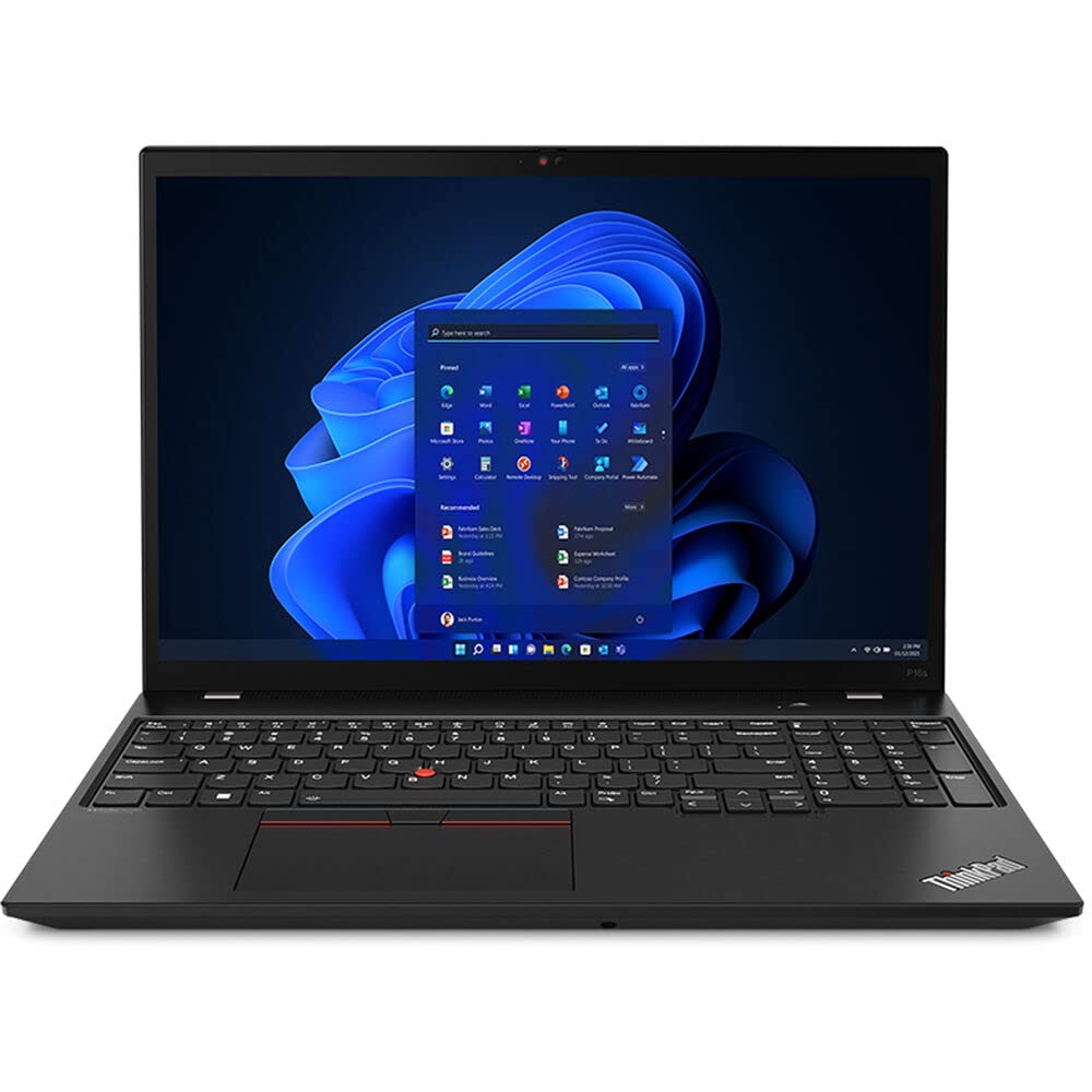 Lenovo 2022 ThinkPad P16s Mobile Workstation 16" WUXGA IPS 12-Core 12th Intel i7-1260P NVIDIA T550 4GB Graphics 24GB DDR4 1TB SSD Backlit KB FP Reader Thunderbolt 4 WiFi 6E Windows 10 Pro w/ 32GB USB