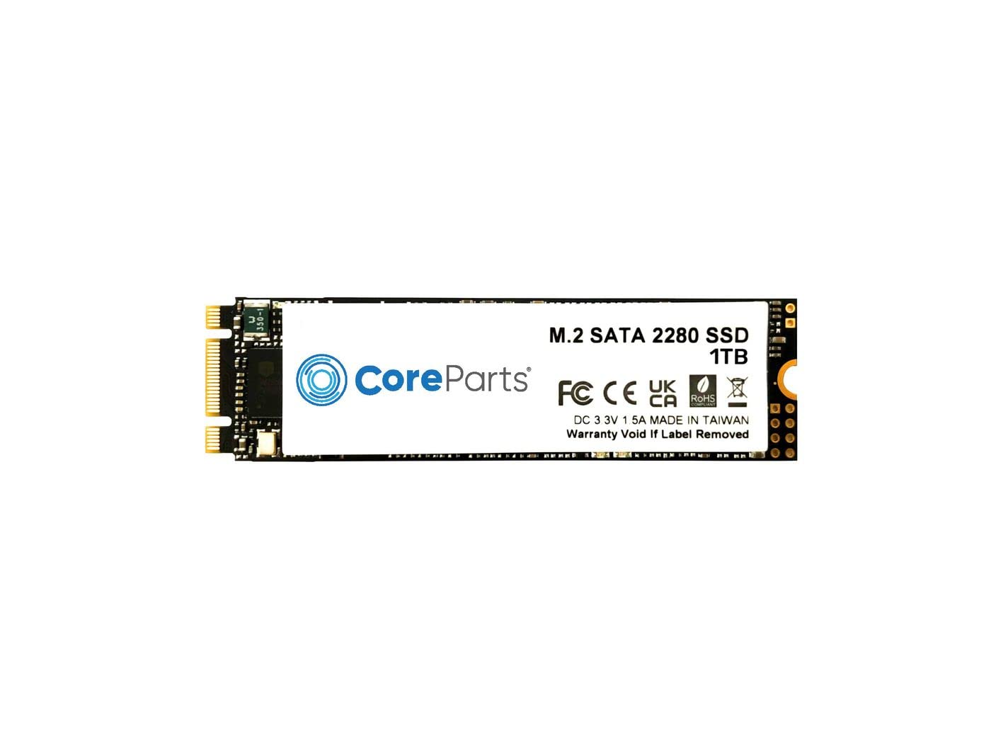 CoreParts M.2 SATA III 2280 1TB SSD M.2 SATA III 2280, MZ-N6E1T0BW, CT1000P1SSD8, 49364, W (1TB SSD M.2 SATA III 2280)