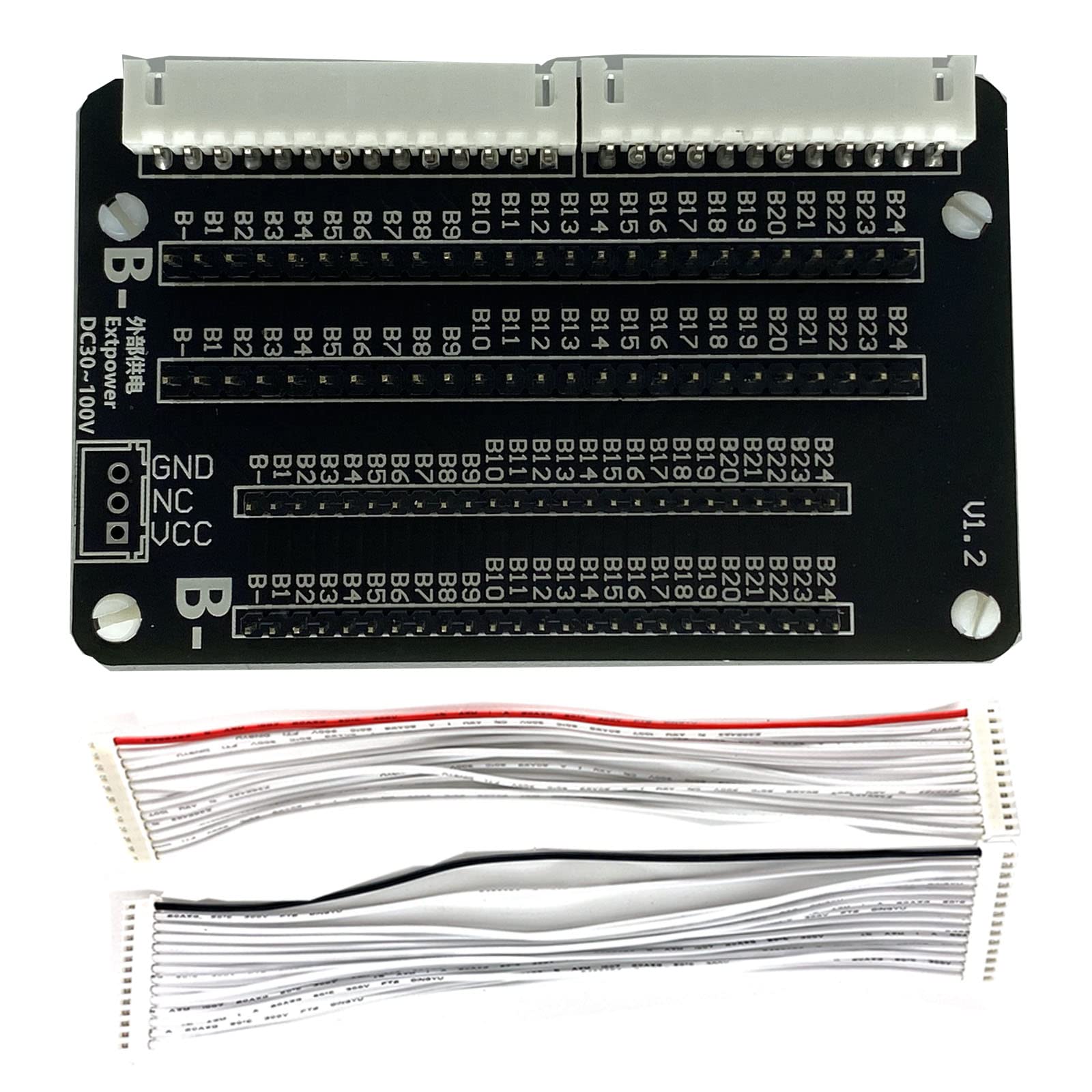 4A Active Equalizer 1mv Precision 8S 10S 14S 16S 20S 22S 24S 24V 48V Li-on Lifepo4 LTO Lithium Battery Capacitor Balancer with Docking Adapter