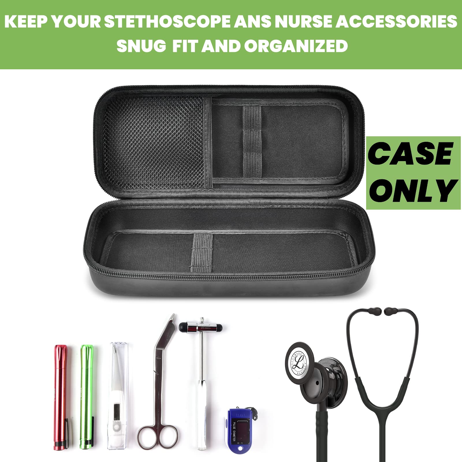 Stethoscope Case + USB Flash Drive Case