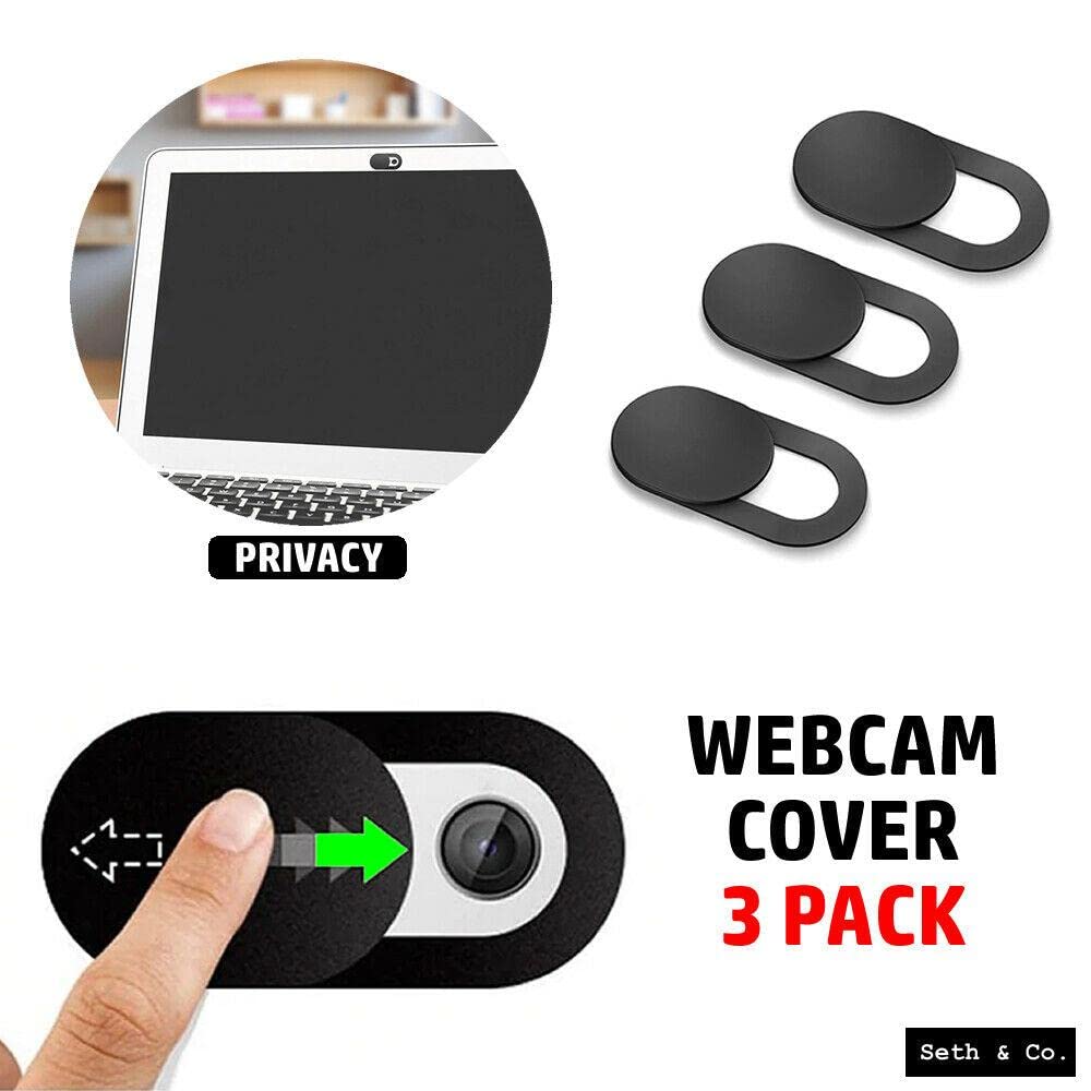 3 Pack Webcam Cover Thin Camera Slider for iPhone Laptop Mobile Tablet 3pcs Webcam Cover Thin Camera Privacy Sticker Slider for Laptop Mobile