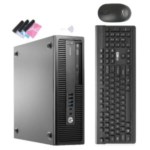 hp elitedesk desktop computer,800 g2 office small form factor pc, windows 10 desktop,i7 tower,16gb ram,1tb ssd + 2tb hdd,dvdrw,dp,hdmi,wifi,bt,vga,wireless k&m+tjj pad (renewed)