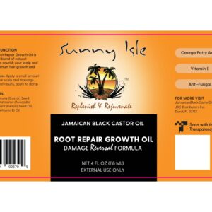 Sunny Isle Jamaican Black Castor Oil Extreme Hydrating Shampoo and Conditioner, Root Repair Oil Bundle | Hair Growth, Damaged Hair Repair