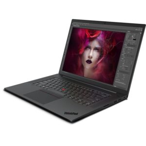 Lenovo Latest ThinkPad P1 Gen 5 Laptop, Intel i7-12700H (14 Cores), 16" FHD (1920 x 1200) IPS Anti-Glare, 32GB DDR5, 2TB SSD, Nvidia A2000, 1080p Camera, Win 11 Pro - Black