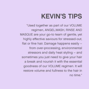 KEVIN.MURPHY BLONDE.ANGEL.WASH & BLONDE.ANGEL - Purple Shampoo for Blondes - Blonde Colour Conditioner - Colour Enhancement Hair Care - Colour Safe - Paraben/Sulphate Free - 250 mL / 8.4 fl oz, 2 Pack