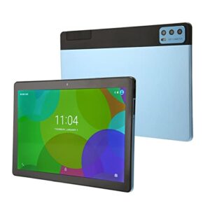 zyyini 10in tablet 4g, 1080x1960 ips hd tablet for 11, 4gb ram 256gb rom, clear dual speakers, 5gwifi support (blue)