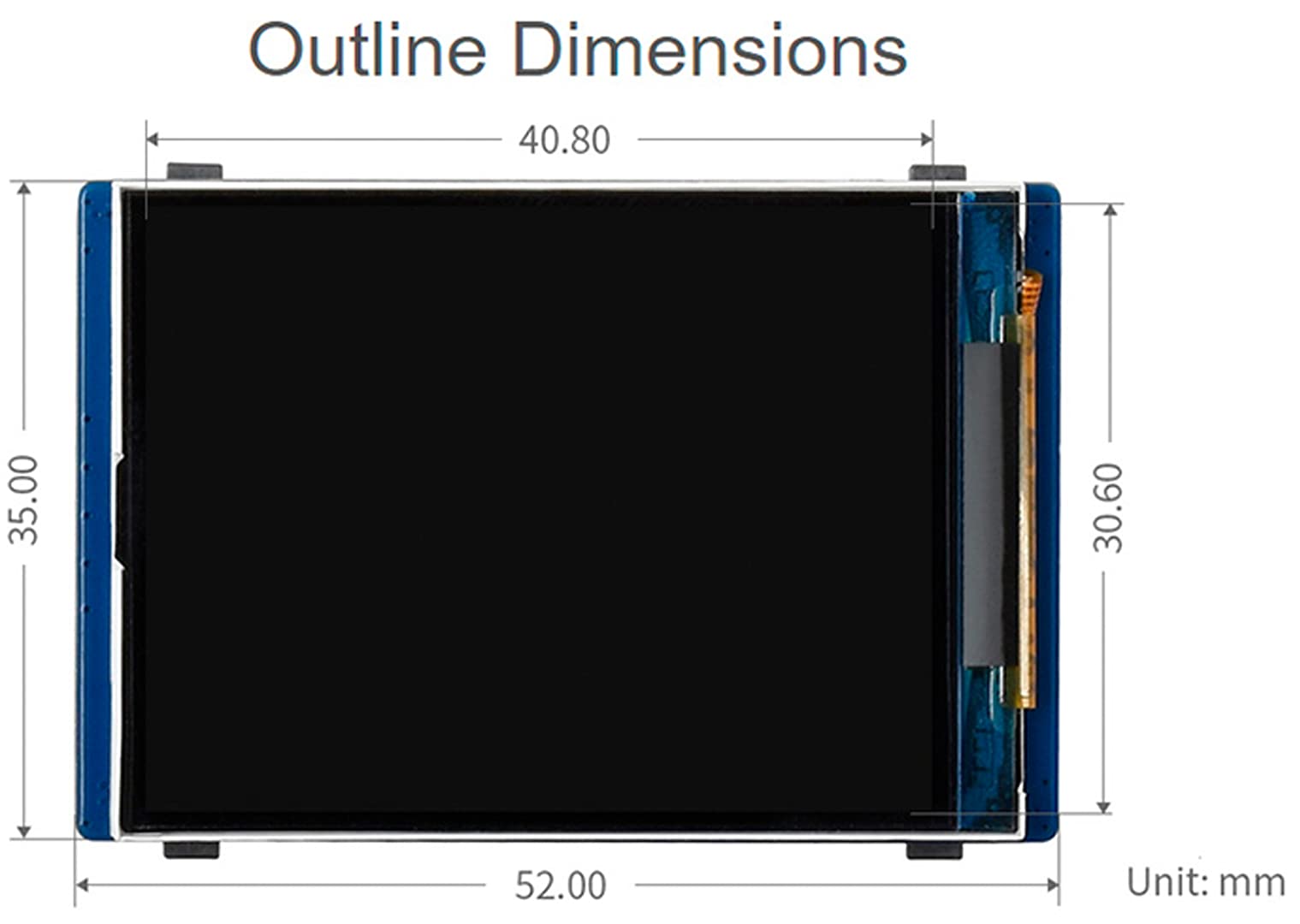 waveshare 2inch LCD Display for Raspberry Pi Pico, 65K RGB Colors 320×240 Pixels IPS Screen, SPI Interface