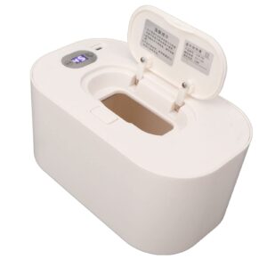 Wet Wipe Warmer, Large Capacity LED Screen, Portable Uniform Heating Heated Wipes Dispenser