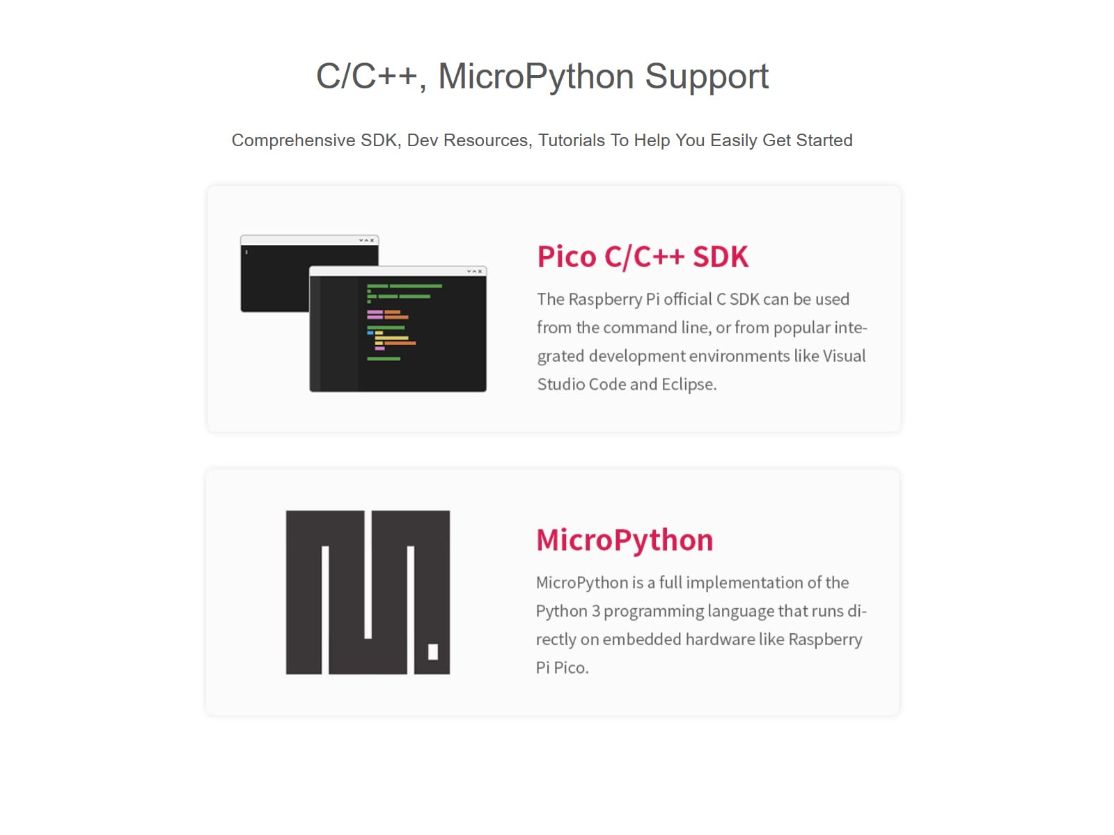 RP2040-Plus Pico-Like MCU Board Based on Raspberry Pi RP2040 Microcontroller, Dual-core Arm Processor, Onboard 16MB Flash, USB-C Connector (Without Header)