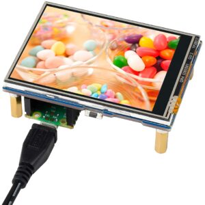 waveshare 2.8inch Resistive Touch Display Module for Raspberry Pi Pico, 320×240 Pixels IPS LCD Screen,Touch Controller XPT2046, SPI Interface, 262K Display Color