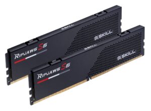 g.skill ripjaws s5 series (intel xmp 3.0) ddr5 ram 32gb (2x16gb) 6000mt/s cl30-40-40-96 1.35v desktop computer memory udimm - matte black (f5-6000j3040f16gx2-rs5k)